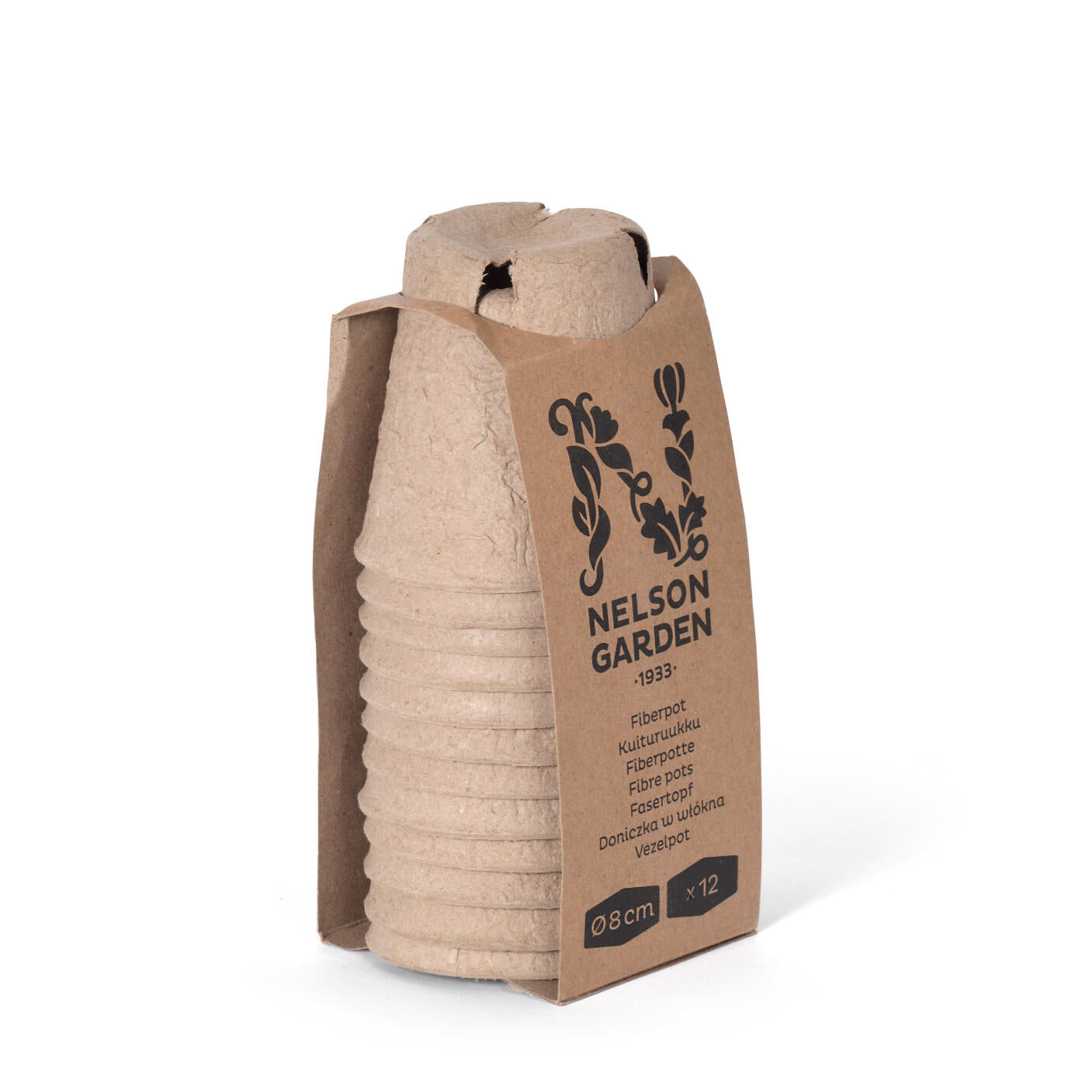 Fiberkruka Ø8cm 12st HD